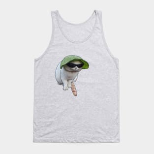 Gardening Cottagecore Cat Tank Top